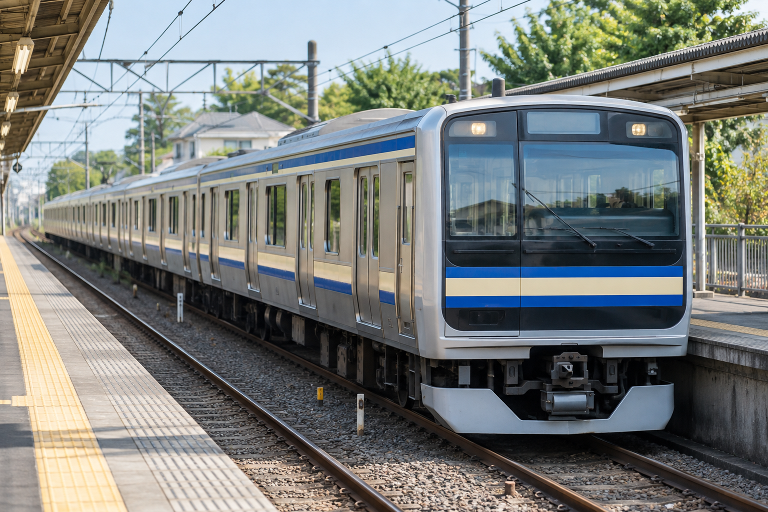電車のイメージ画像（AI生成）